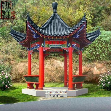 水泥六角涼亭造價(jià)多少錢(qián)